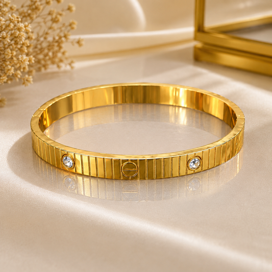 Heritage Screw Diamond Bracelet