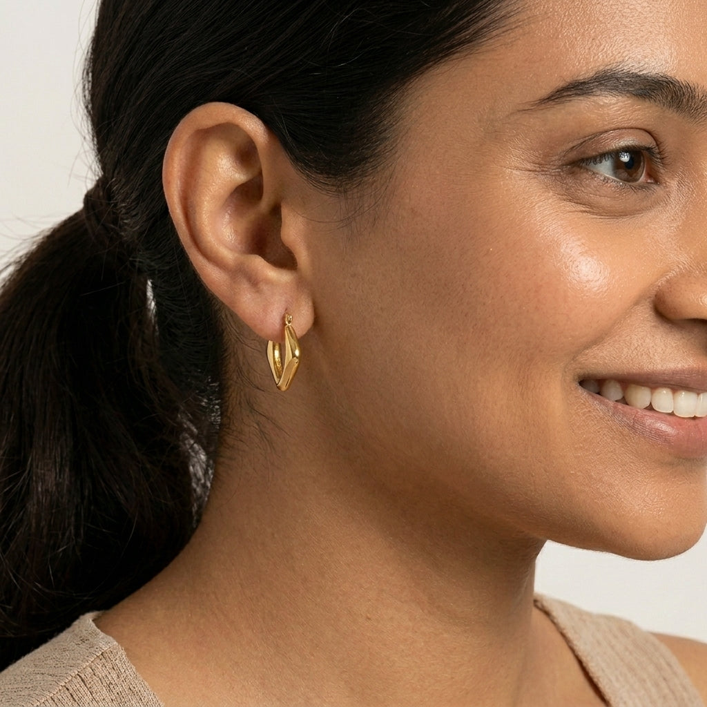 Homiblend Oria Aure Sculpt Hoops