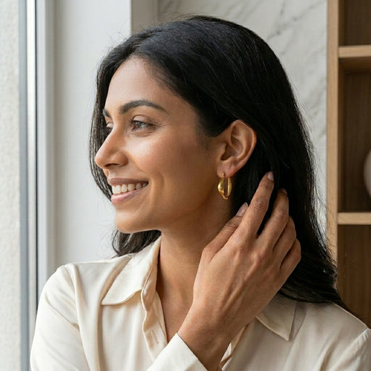 Homiblend Oria Aure Sculpt Hoops