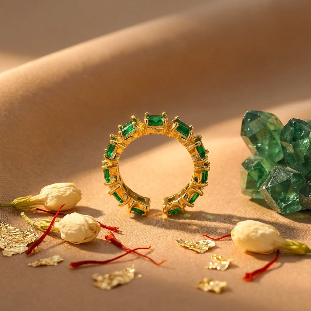 Emerelle Royale Ring - Green