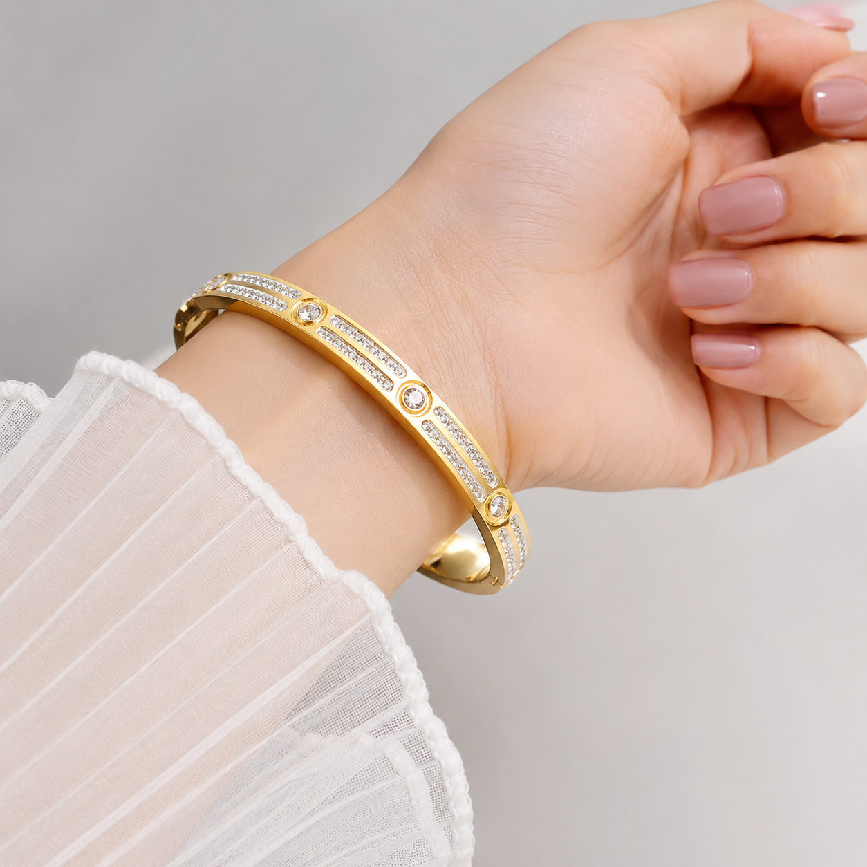 Celestial Diamond Line Bracelet