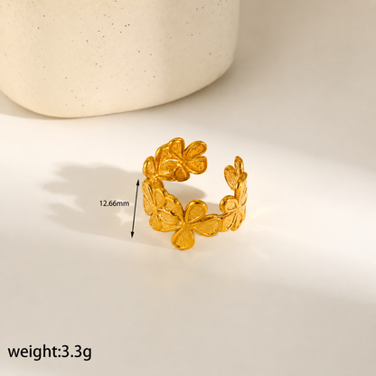 Fleure Gold Ring
