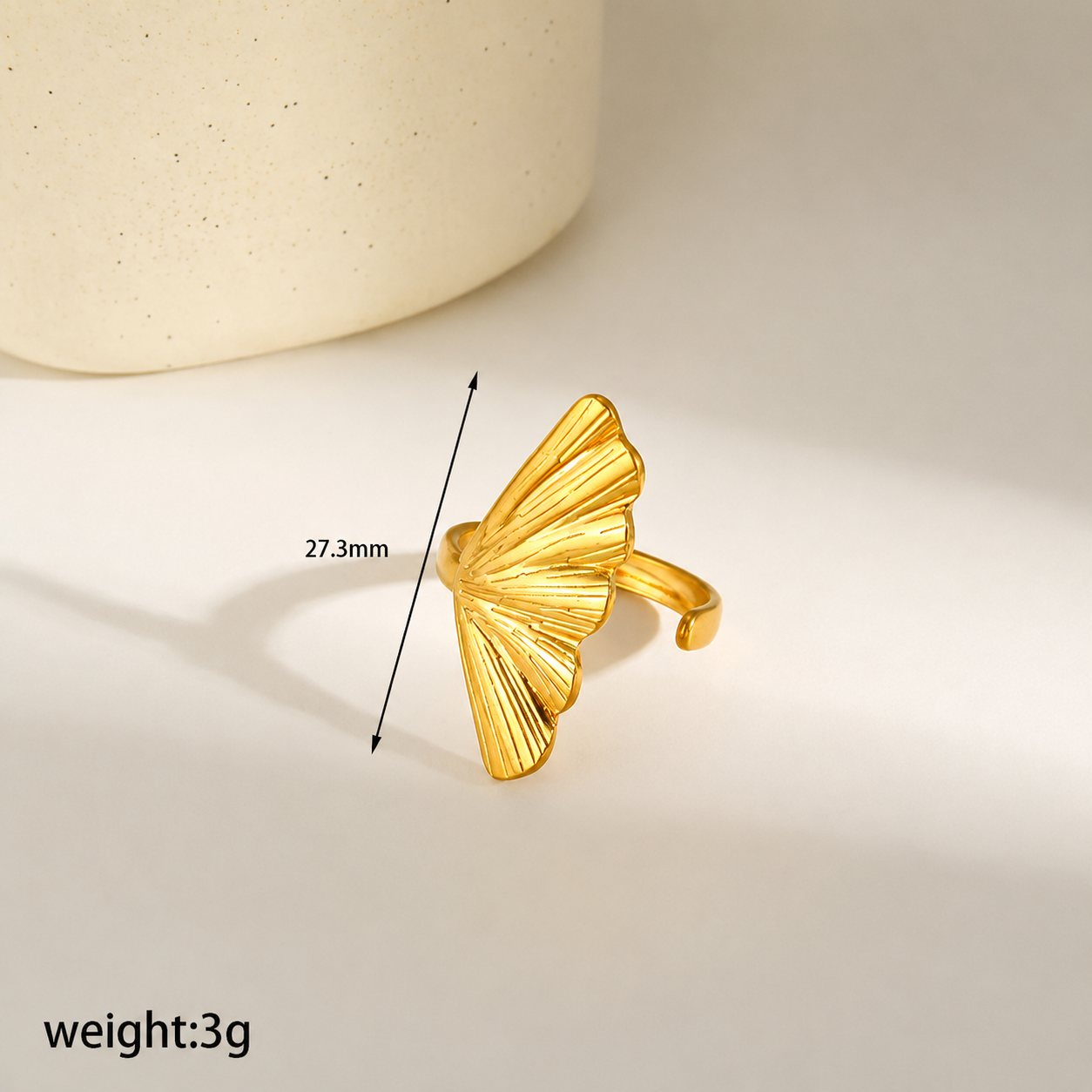 Aurelia Marina Gold Ring