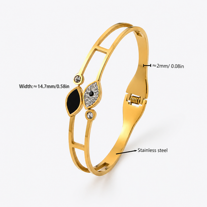 Noir Celeste Evil Eye Bracelet
