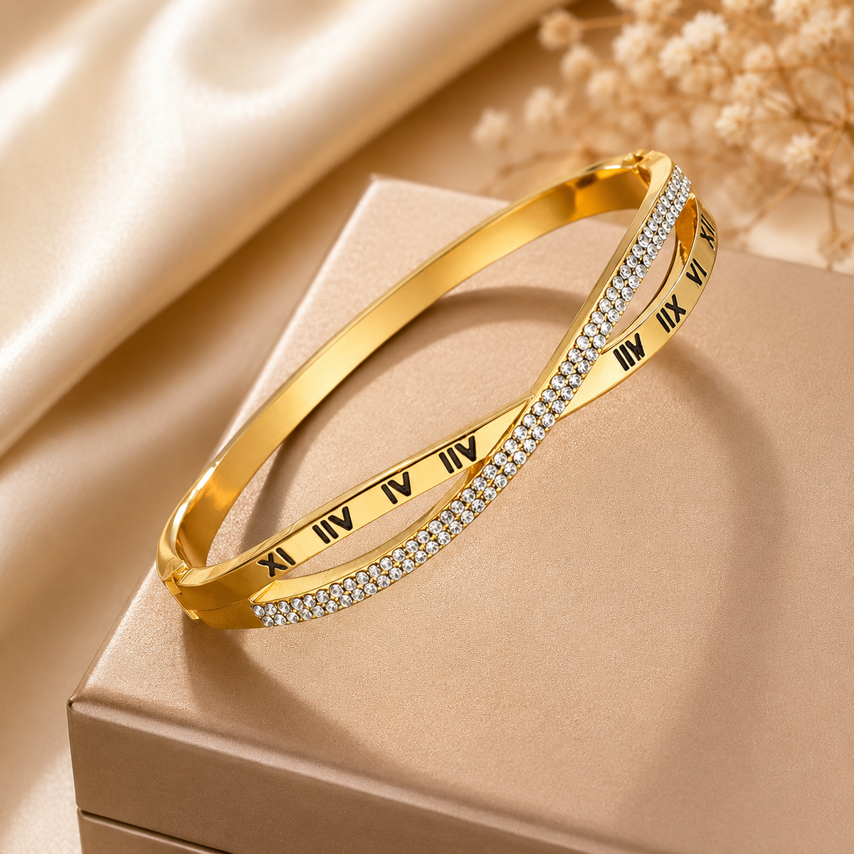 Celeste Roman Gold Bracelet