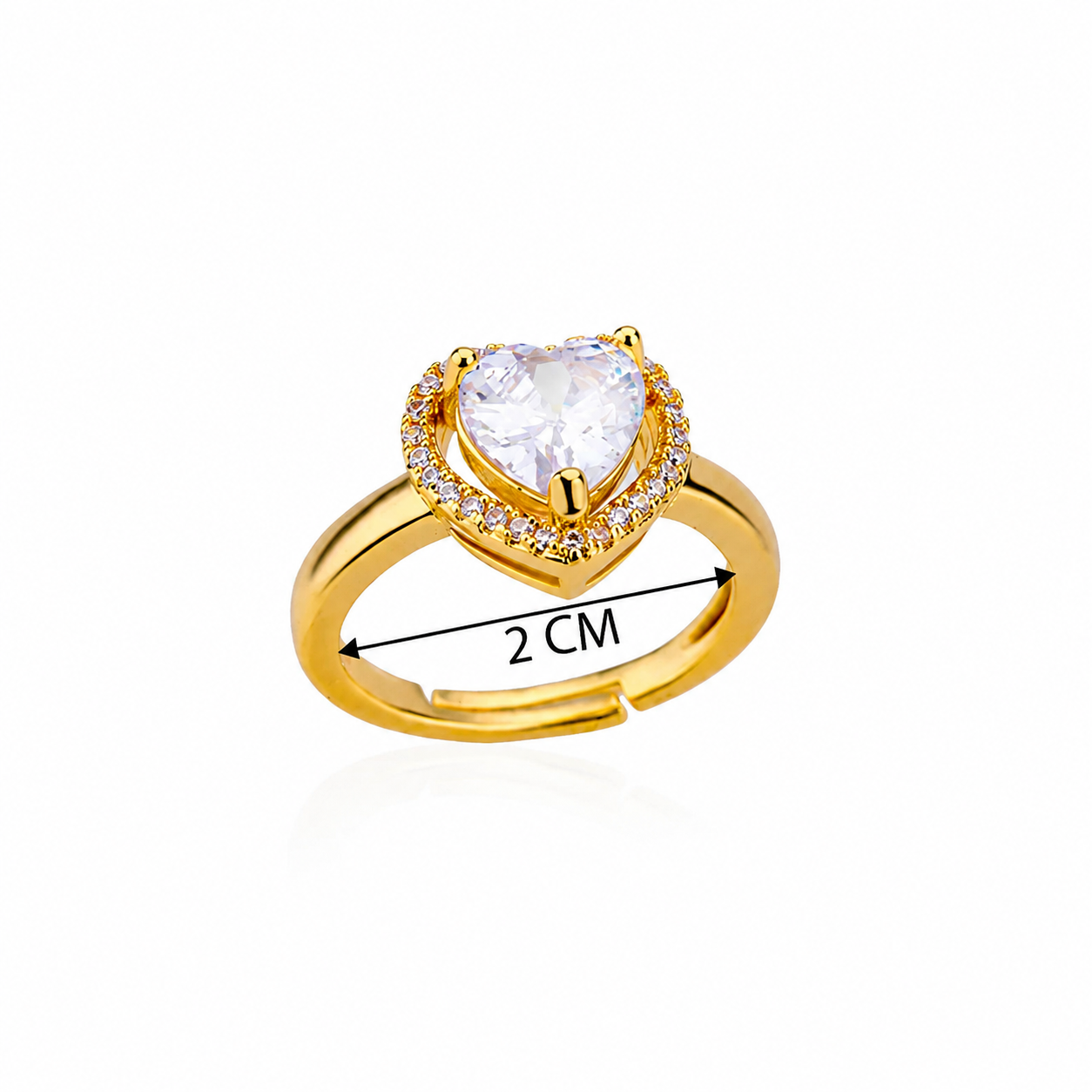 Aurelia Heart Ring