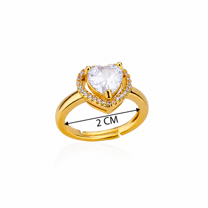 Aurelia Heart Ring