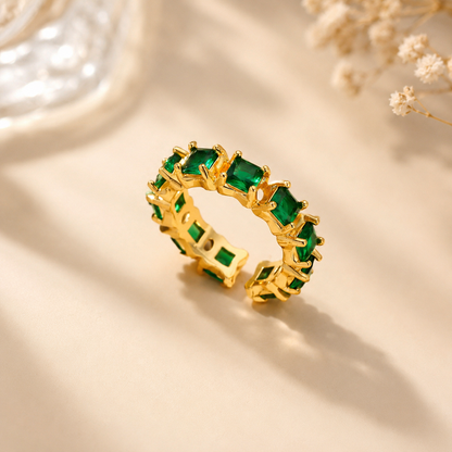Emerelle Royale Ring - Green