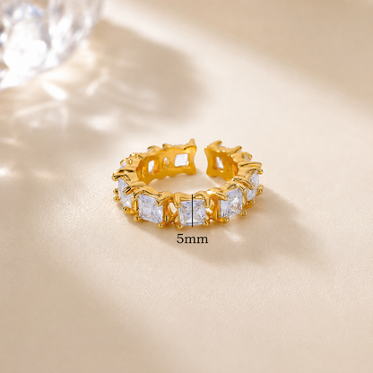 Emerelle Royale Ring - Crystal White
