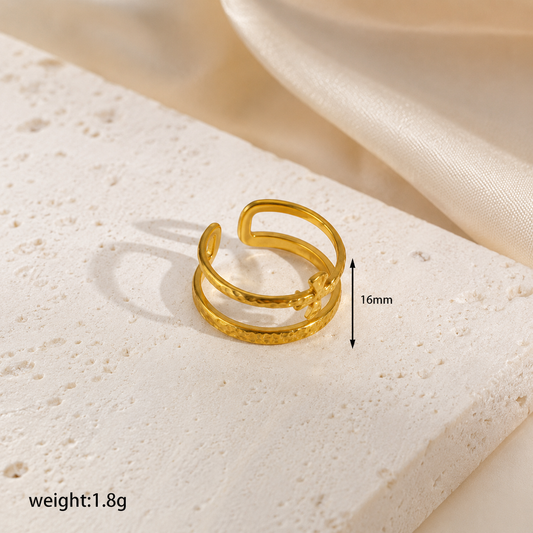 Elira Wrap Gold Ring