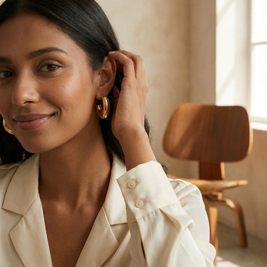 Aurelia Curve Luxe Studs