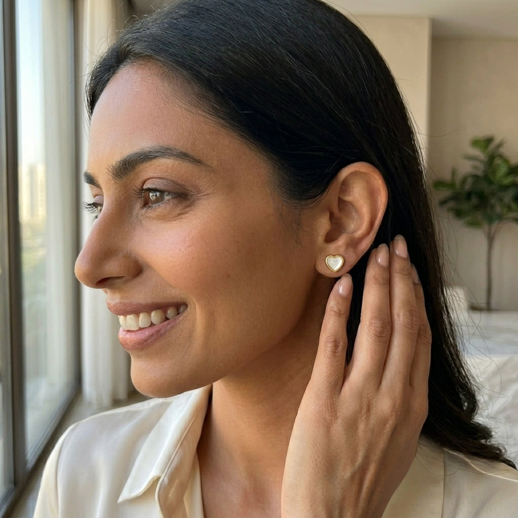 Homiblend Celestia HeartGlow Studs