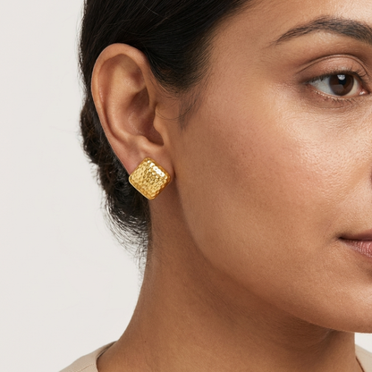 HammerGlow Quad Stud Earrings