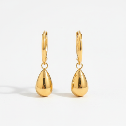 Aurelia Droplet Luxe Hoops