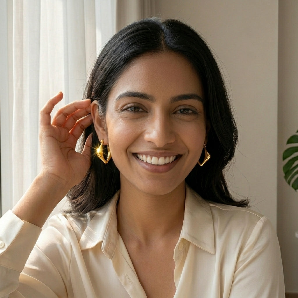 Homiblend Oria Aure Sculpt Hoops