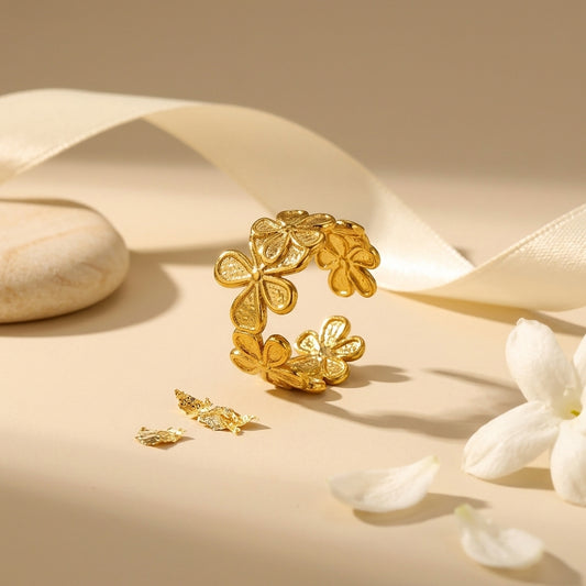 Fleure Gold Ring