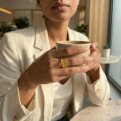 Fleure Gold Ring