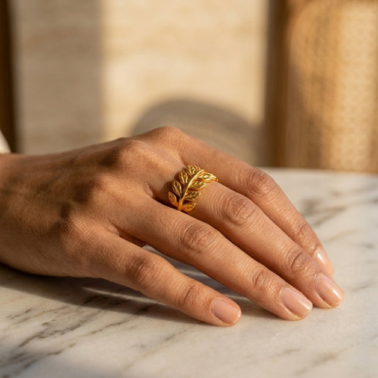 Olive Branch Ring