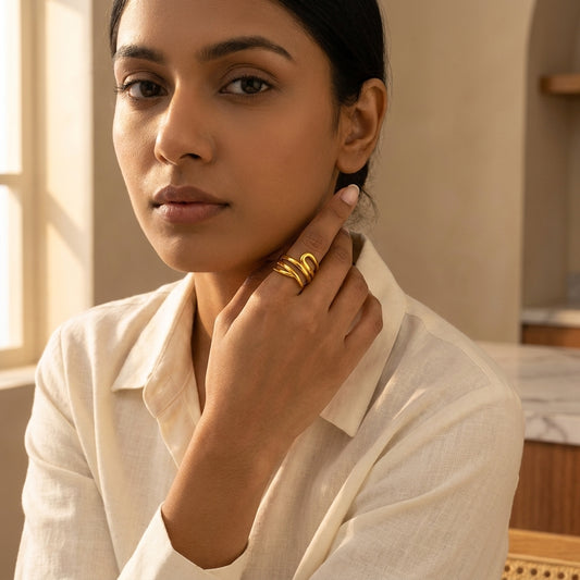 Seraphine Gold Ring