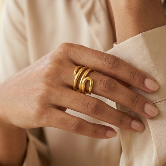 Seraphine Gold Ring