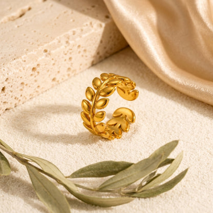 Olive Branch Ring
