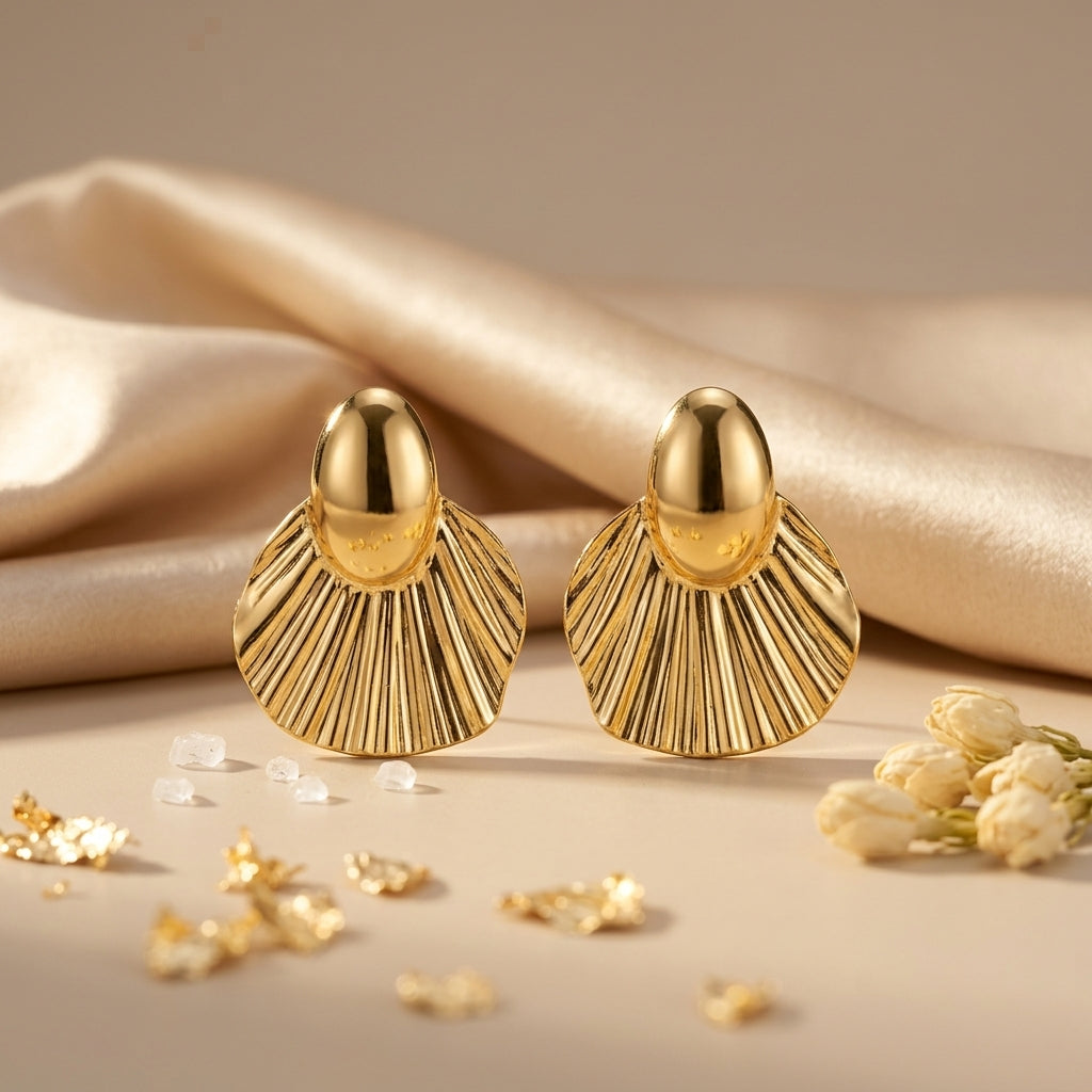 Aurelle Shell Earrings