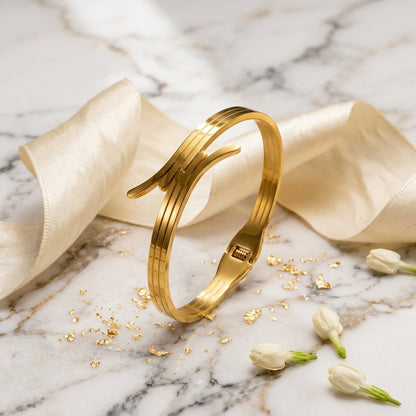 Twist Nail Cuff Bracelet