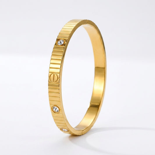 Heritage Screw Diamond Bracelet