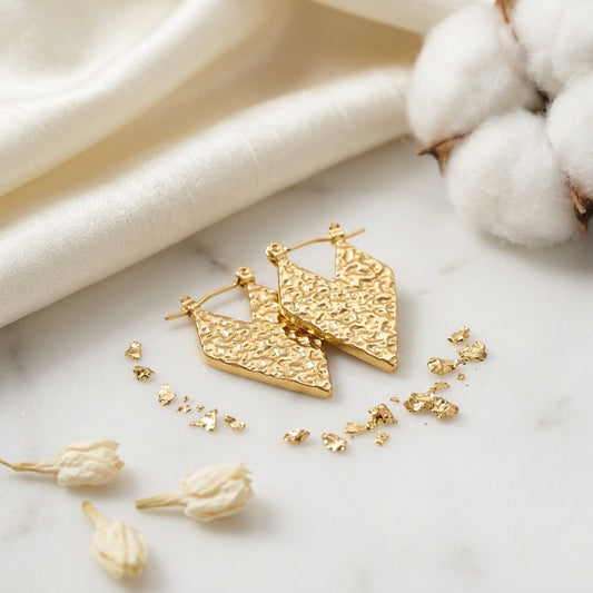 Virelle Gold Hoop Earrings