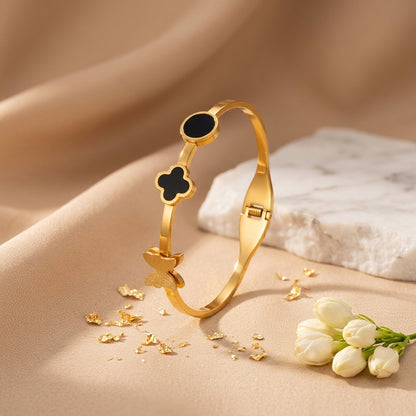Celeste Noir Butterfly Bracelet