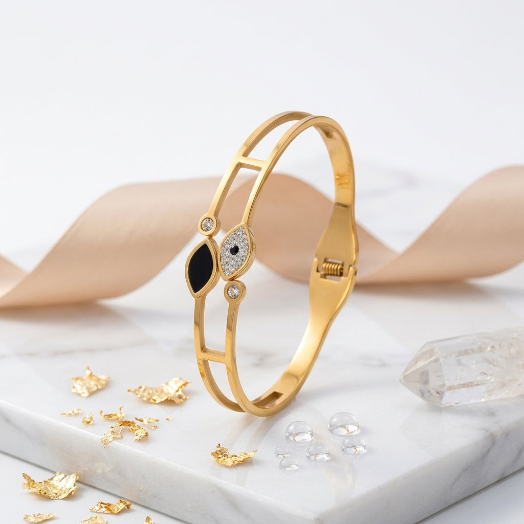 Noir Celeste Evil Eye Bracelet