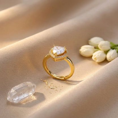 Aurelia Heart Ring