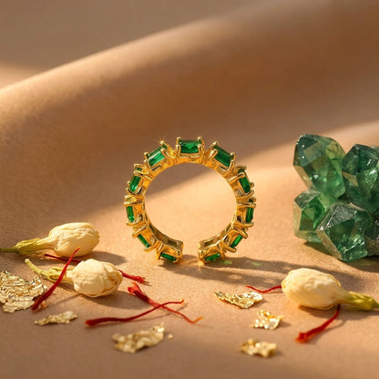Emerelle Royale Ring - Green