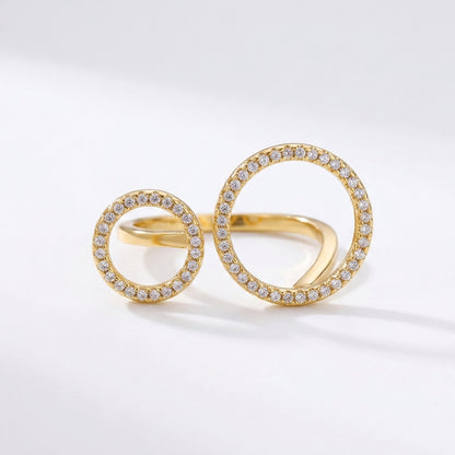 Double Circle Ring