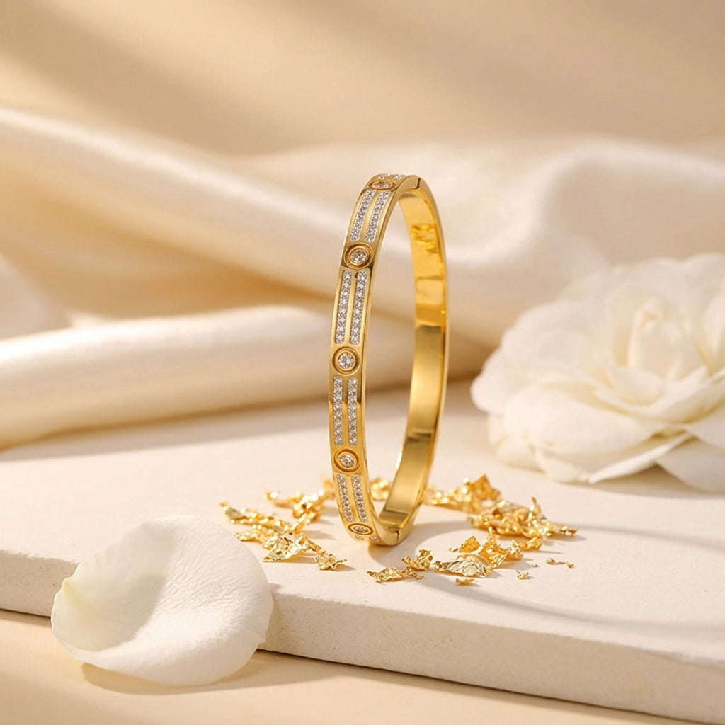 Celestial Diamond Line Bracelet