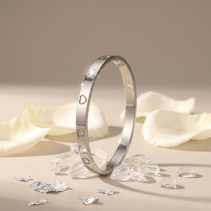 Silver Heart Bracelet