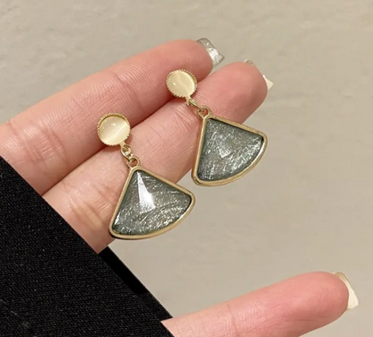 Aurelia Frost Korean Drop Earrings