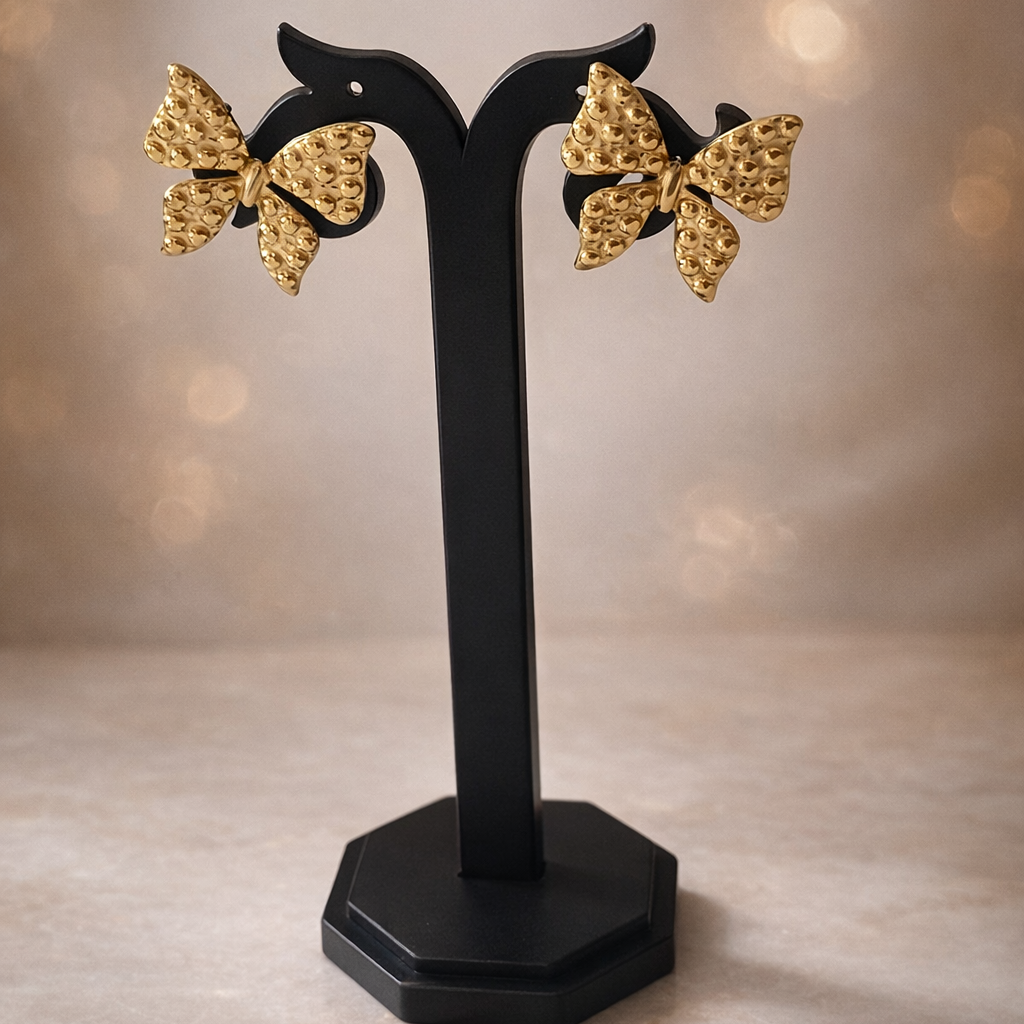 Retro Butterfly Studs